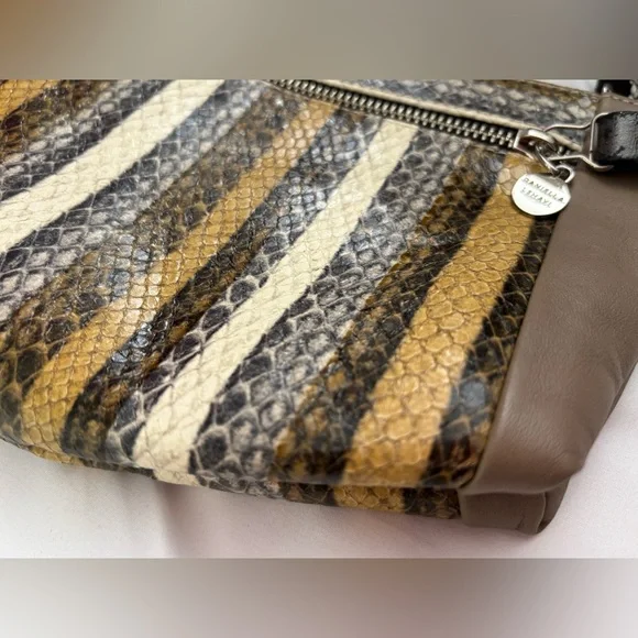 Daniella Lehavi (Made in Israel) Snakeskin Crossbody Bag, VGUC. - Picture 14 of 15